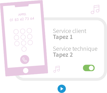  Un standard téléphonique sur son téléphone mobile